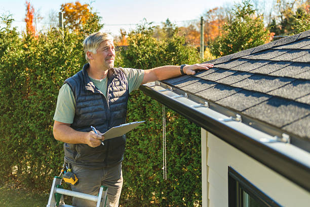 Professional Commercial Roofing technician working in Saint Pauls, NC